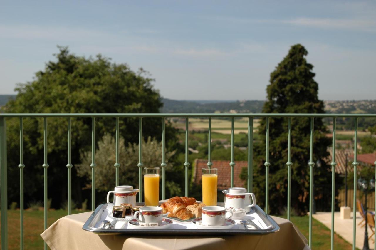 Hotel Restaurant Le Clos De Pradines Saint-Quentin-la-Poterie Exterior foto