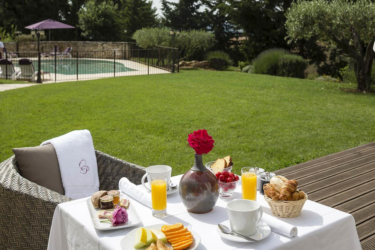 Hotel Restaurant Le Clos De Pradines Saint-Quentin-la-Poterie Exterior foto
